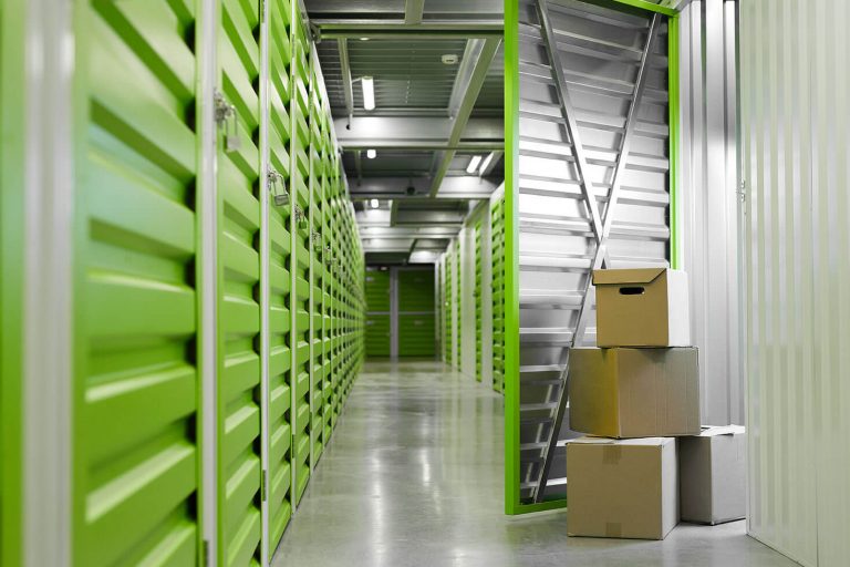 Storage unit storing assets to be sold as an end of year tax strategy